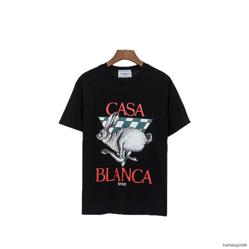 Casablanca sporty black T-shirt