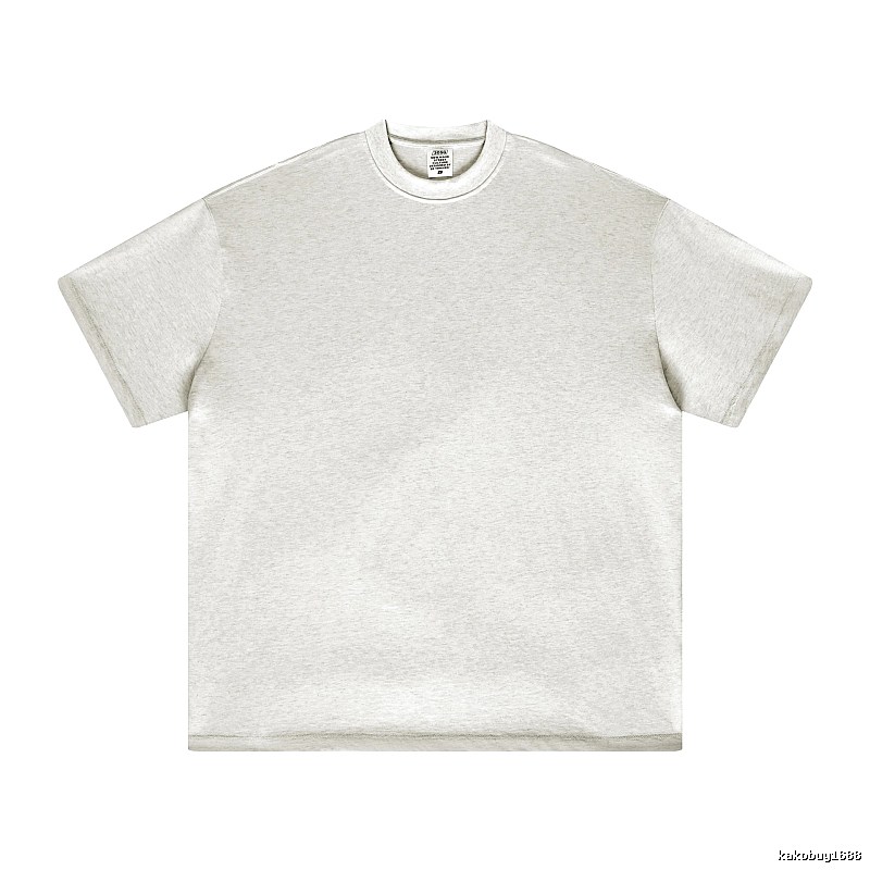 Casual Plain white T-shirt Minimal White Short for Streetwear Looks