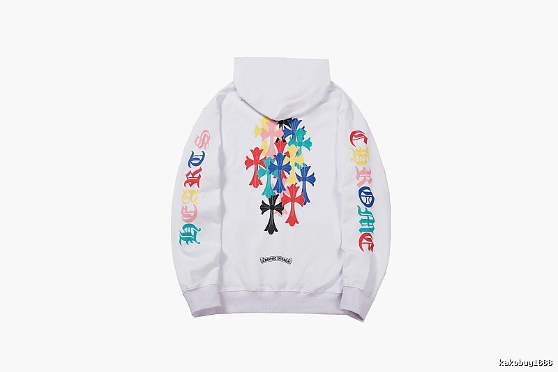 Chrome Hearts 2088-39 White Cross Graphic Hoodie City Outfit