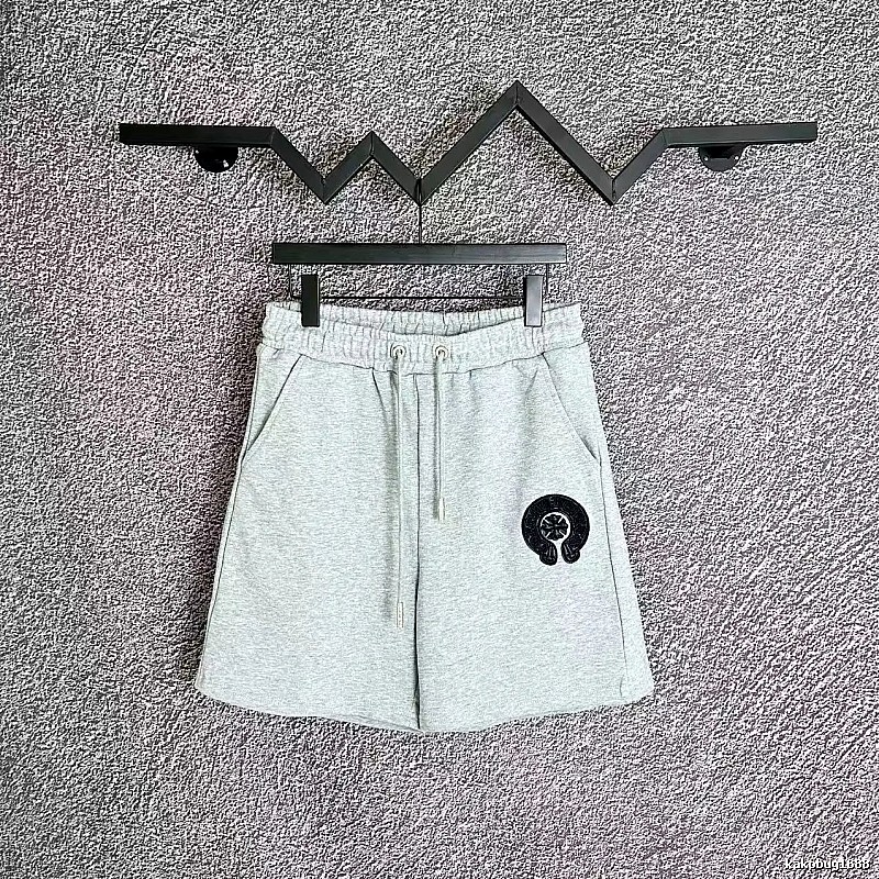 Chrome Hearts casual light gray shorts