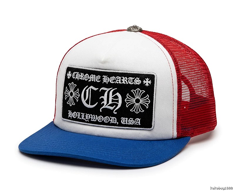 Chrome Hearts Classic Retro Style Three-Color Hat