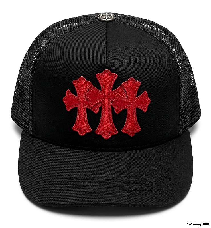 Chrome Hearts Cross Cool Black Hat