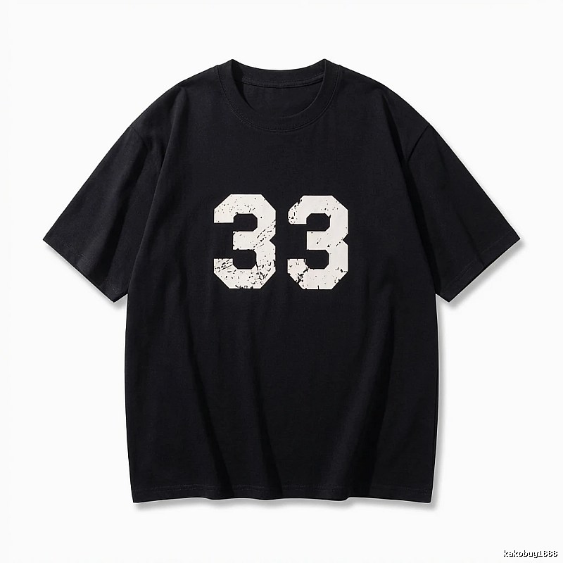 Chrome Hearts No. 33 Retro Black T-shirt