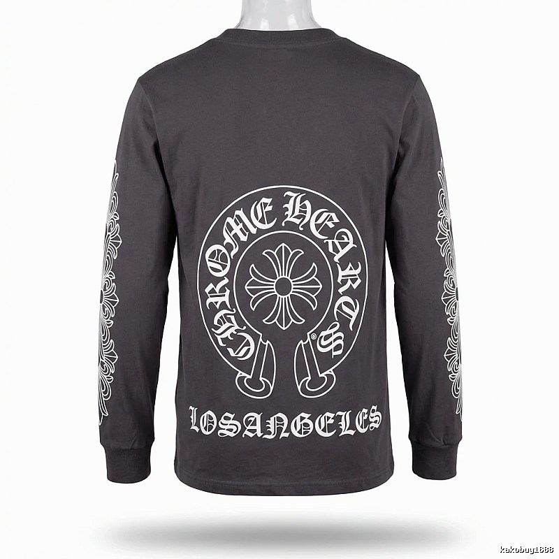 Chrome Hearts Print Dark Style Long-sleeve
