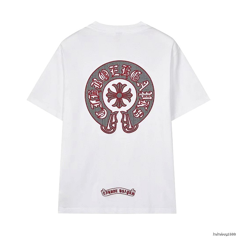 Chrome Hearts Vintage Embroidered Horseshoe White T-Shirt
