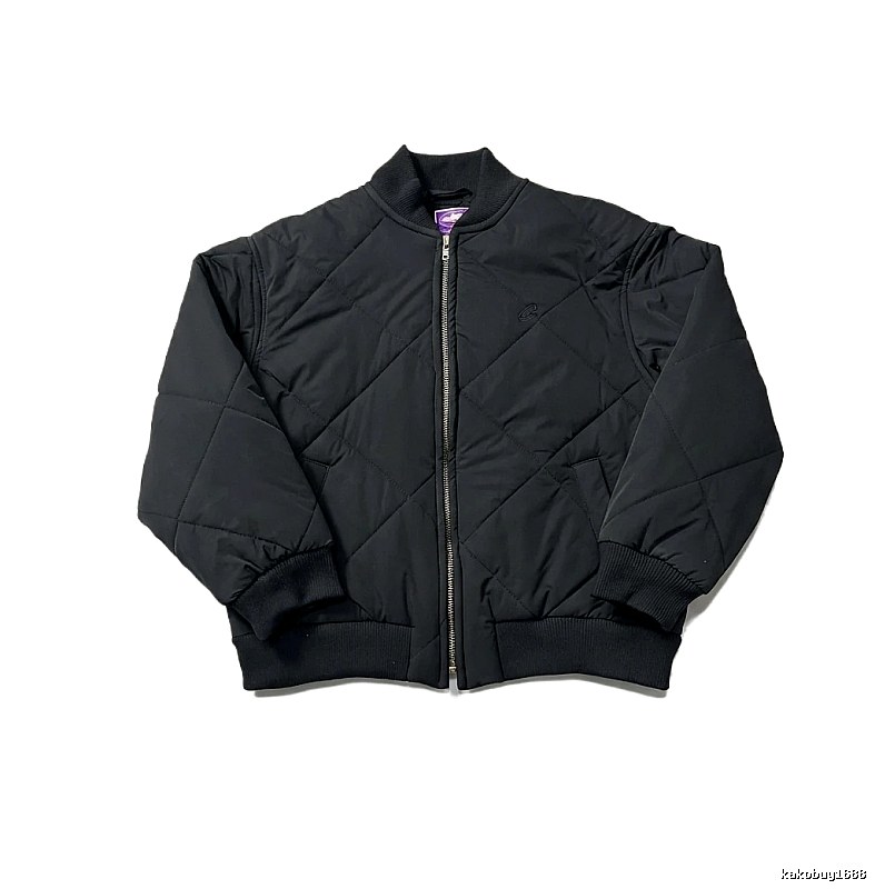 Corteiz black quilted jacket