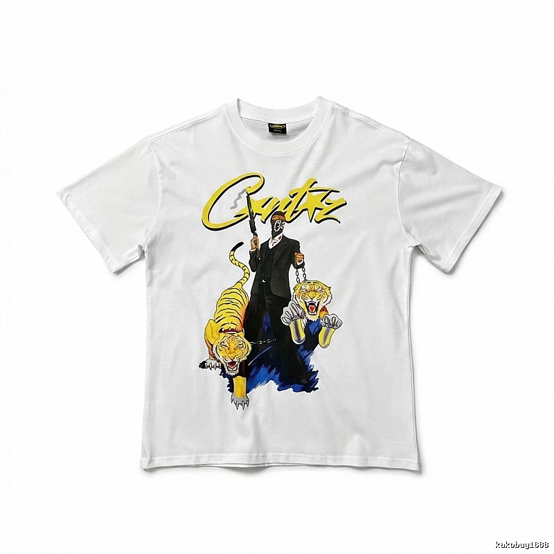 Corteiz Trendy and Cool Style White T-shirt