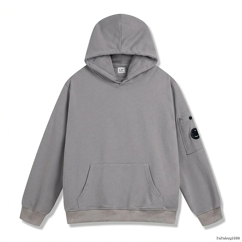 C.P. Grey Trendy Brand Hoodie