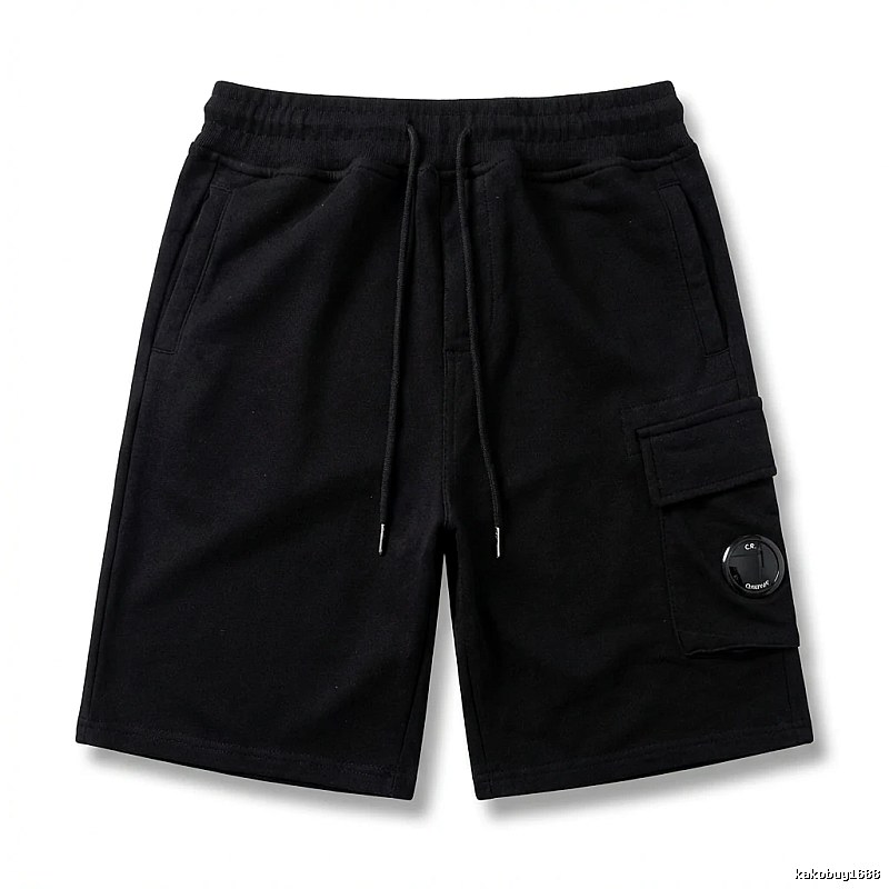 C.P. workwear style black shorts