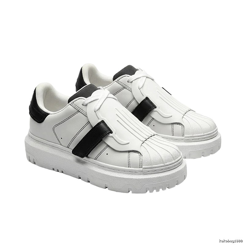 Dior black and white minimalist style board shoes