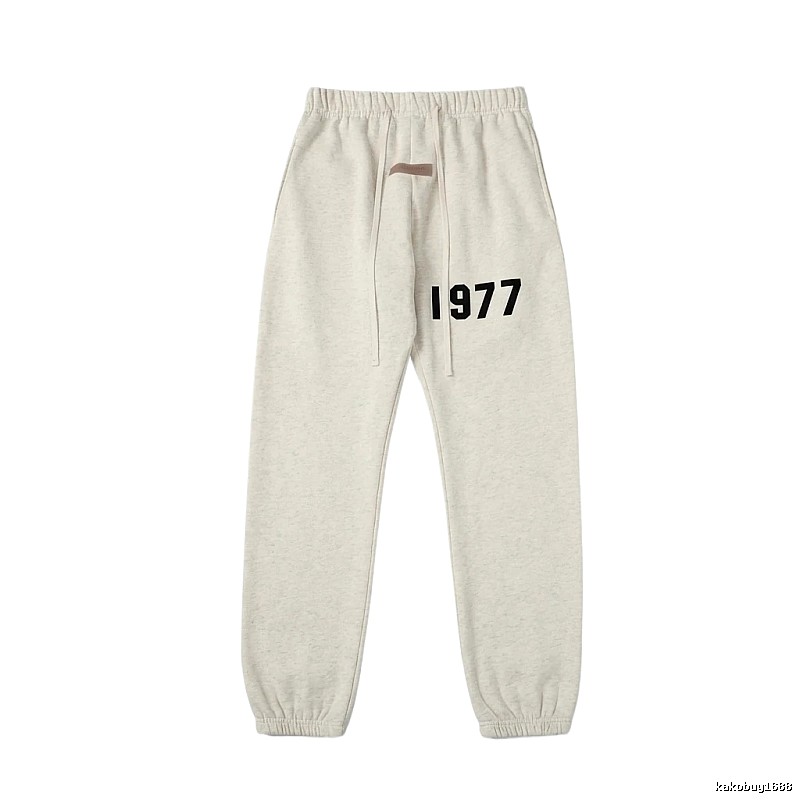 ESSENTIALS 1977 Casual Style Beige Sweatpants