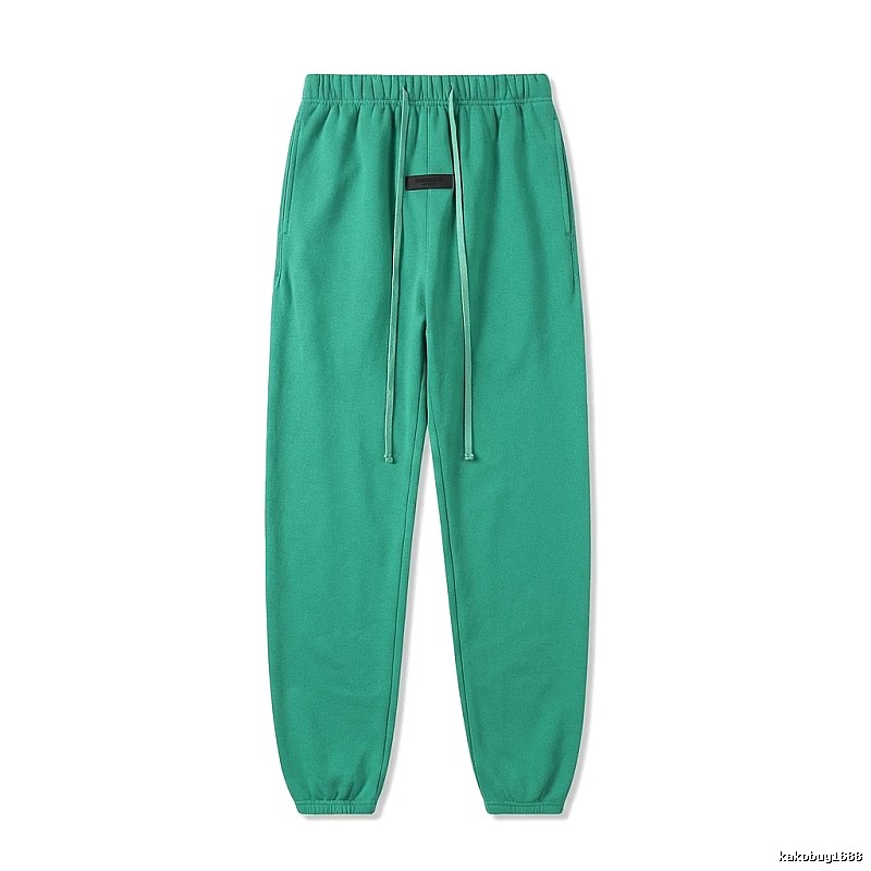ESSENTIALS Basic Style Casual Green Pants