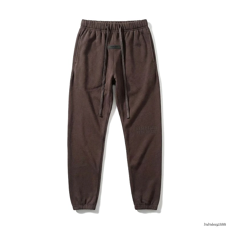 ESSENTIALS Casual Dark Brown Sweatpants