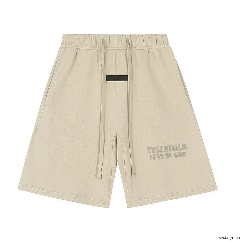 ESSENTIALS casual khaki shorts