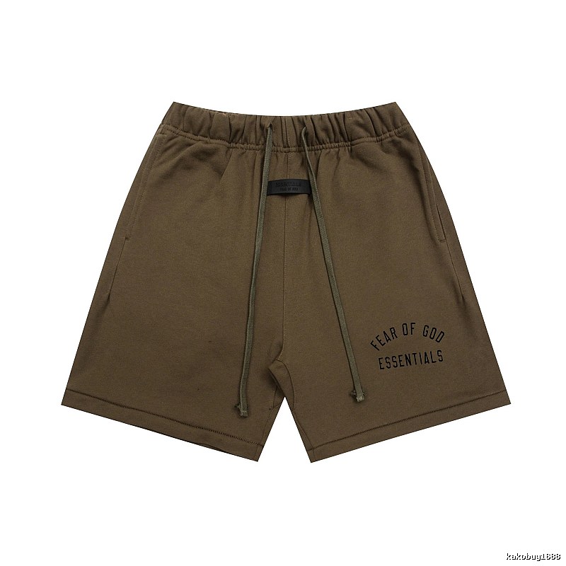 ESSENTIALS Casual Khaki Shorts
