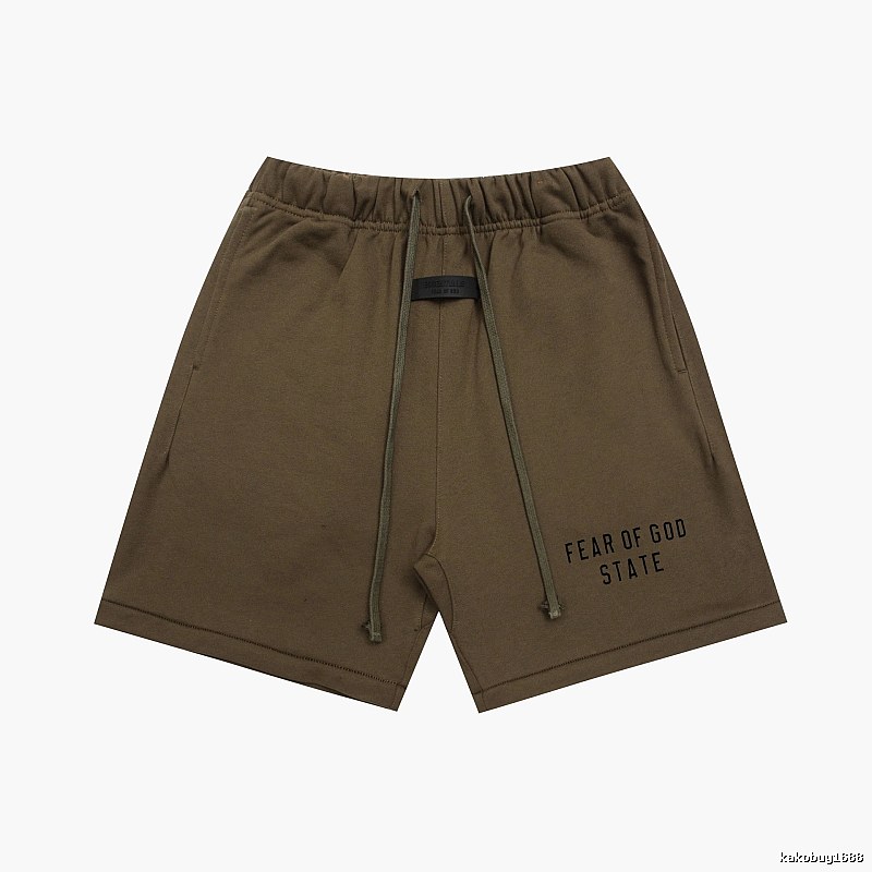 ESSENTIALS Casual Khaki Shorts