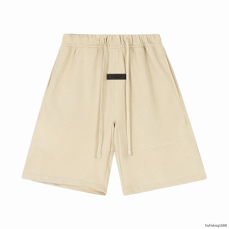 ESSENTIALS casual style beige shorts