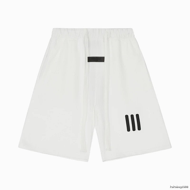 ESSENTIALS minimalist style white shorts