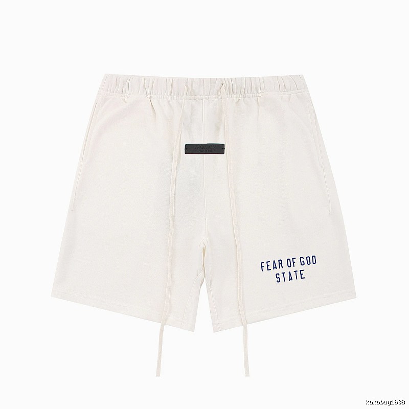 ESSENTIALS minimalist style white shorts