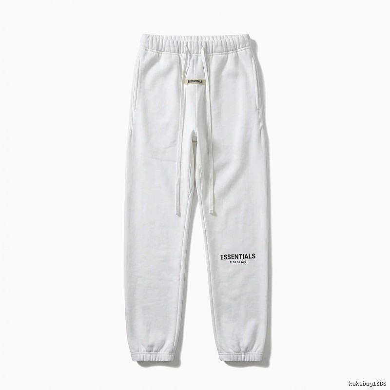 ESSENTIALS Simple Style White Sweatpants