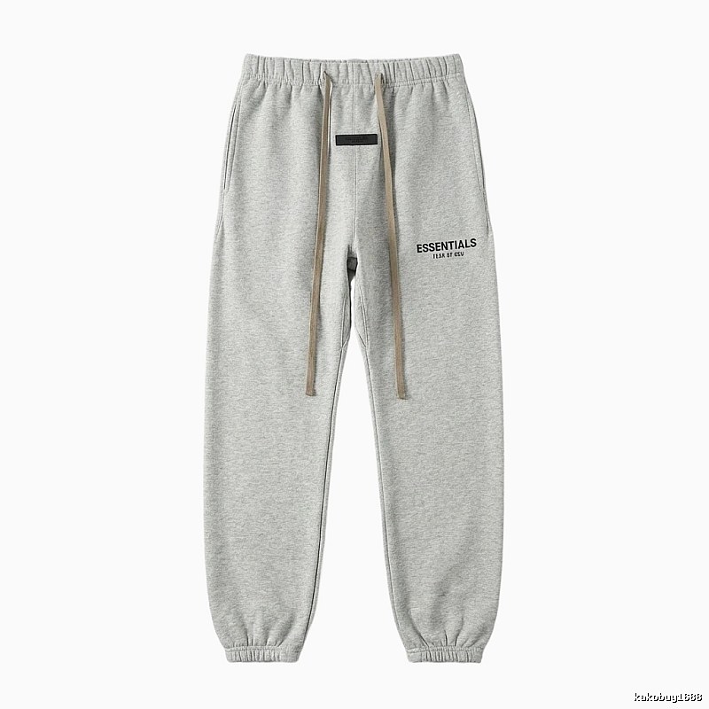 ESSENTIALS Trendy Brand Light Gray Sweatpants