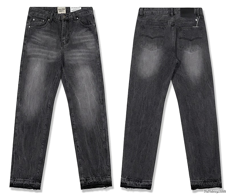 Gallery Dept. Distressed Black Jeans