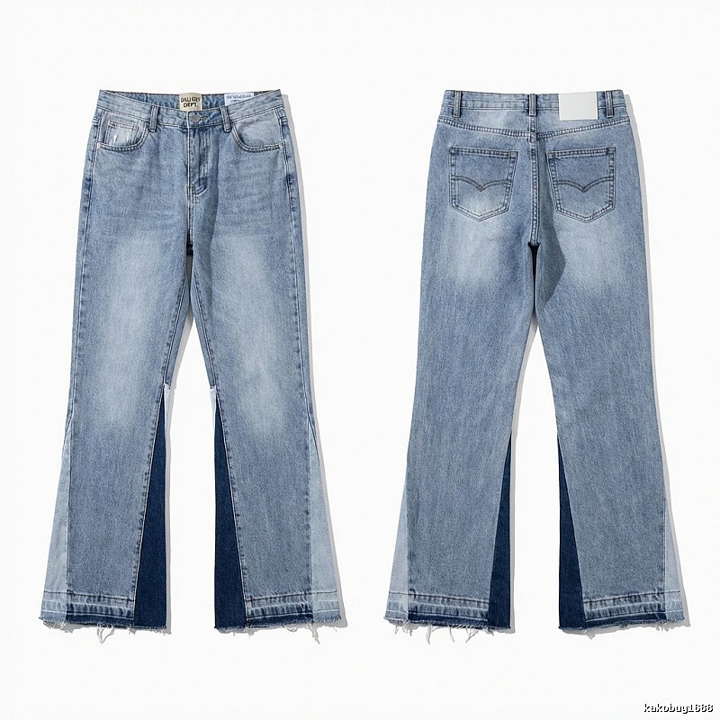 Gallery Dept. distressed light blue jeans