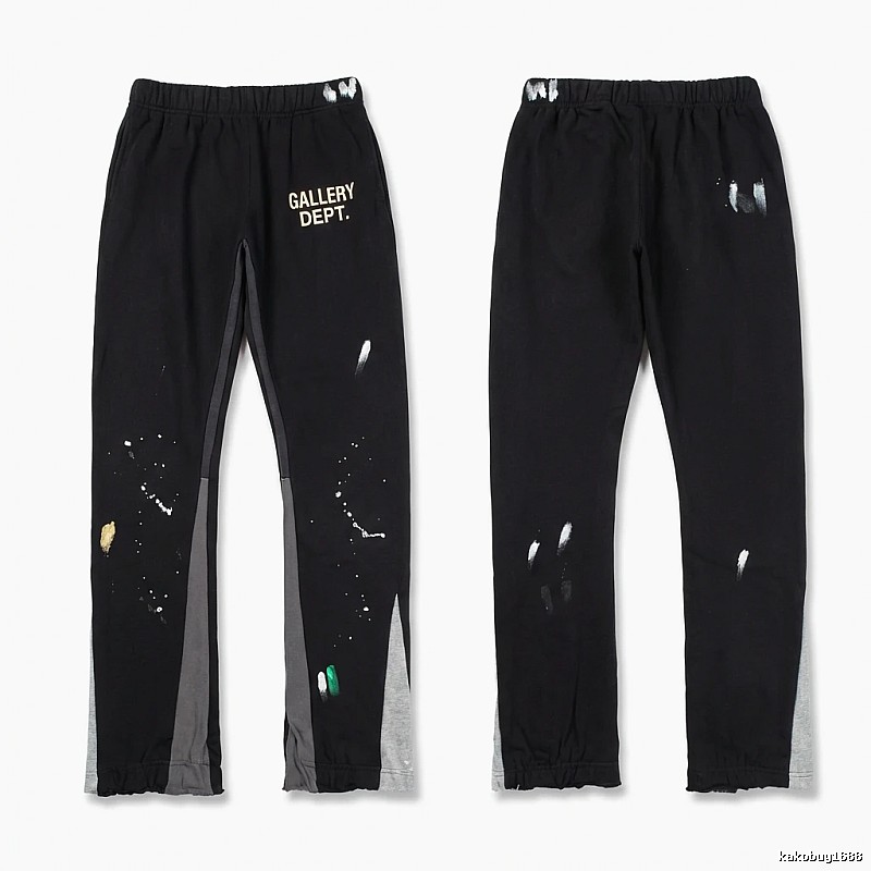 Gallery Dept Graffiti Style Black Long Pants