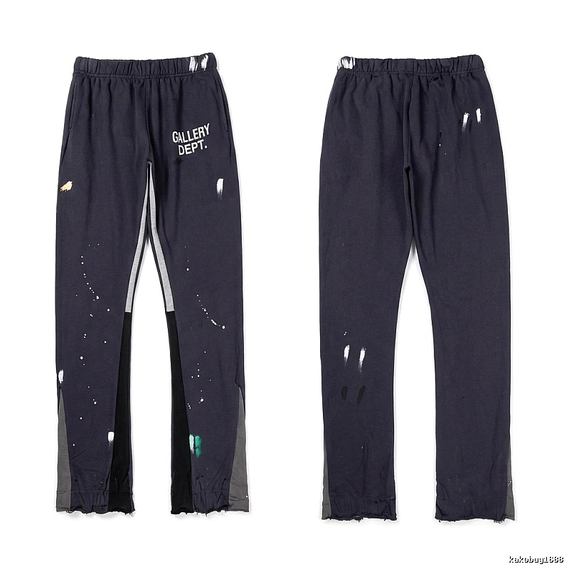 Gallery Dept Graffiti Style Black Pants