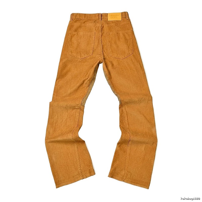 Gallery Dept Retro Brown-Yellow Long Trousers