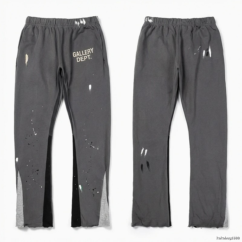 Gallery Dept Ripped Grey Sweatpants