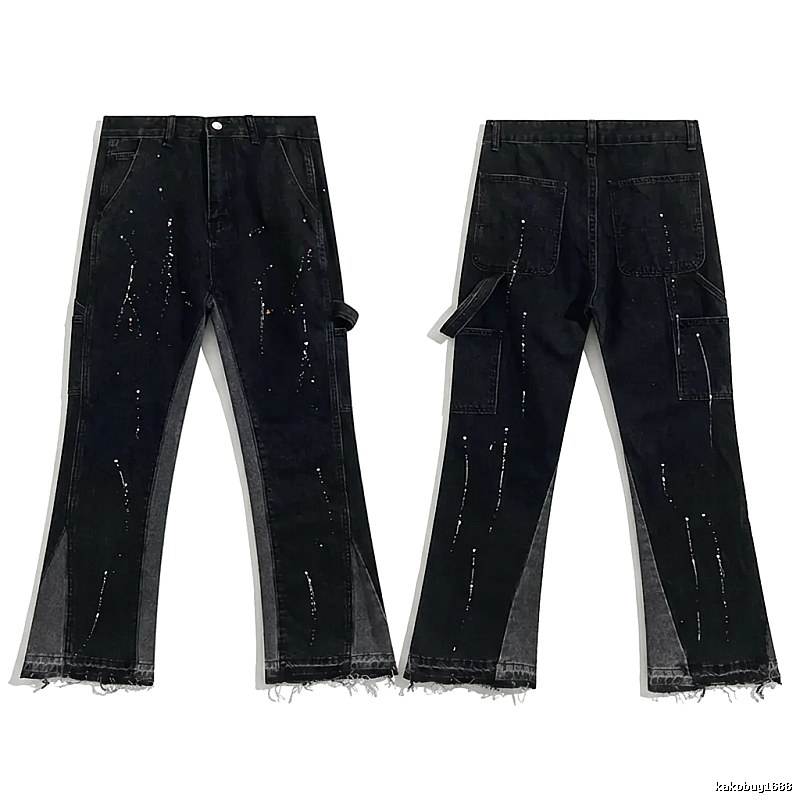 Gallery Dept Workwear Style Black Jeans