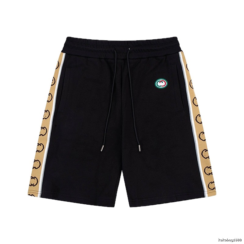 Gucci classic style black shorts