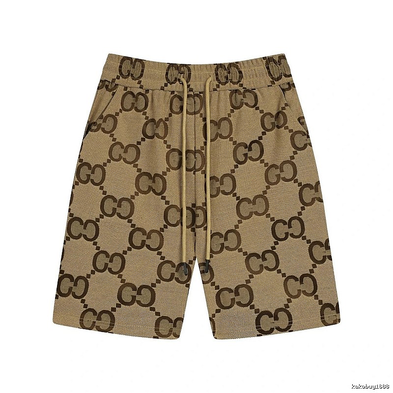 Gucci Double G Brown Retro Shorts