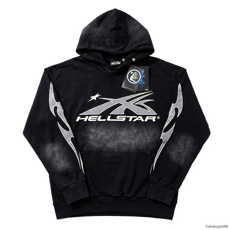 Hellstar Dark Style Black Hoodie