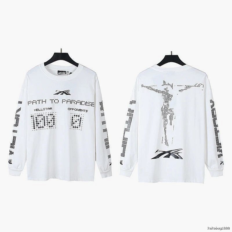 Hellstar religious style white T-shirt