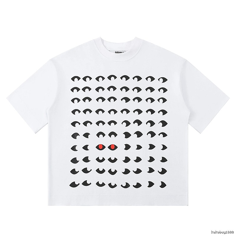 House of Errors Eye Print White T-shirt