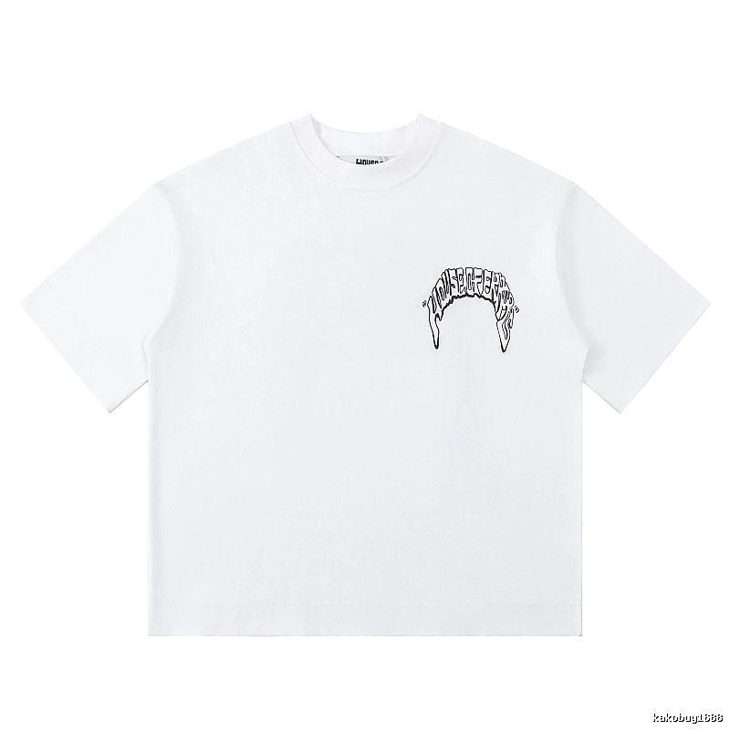 House of Errors Trendy White Short-sleeve Shirt