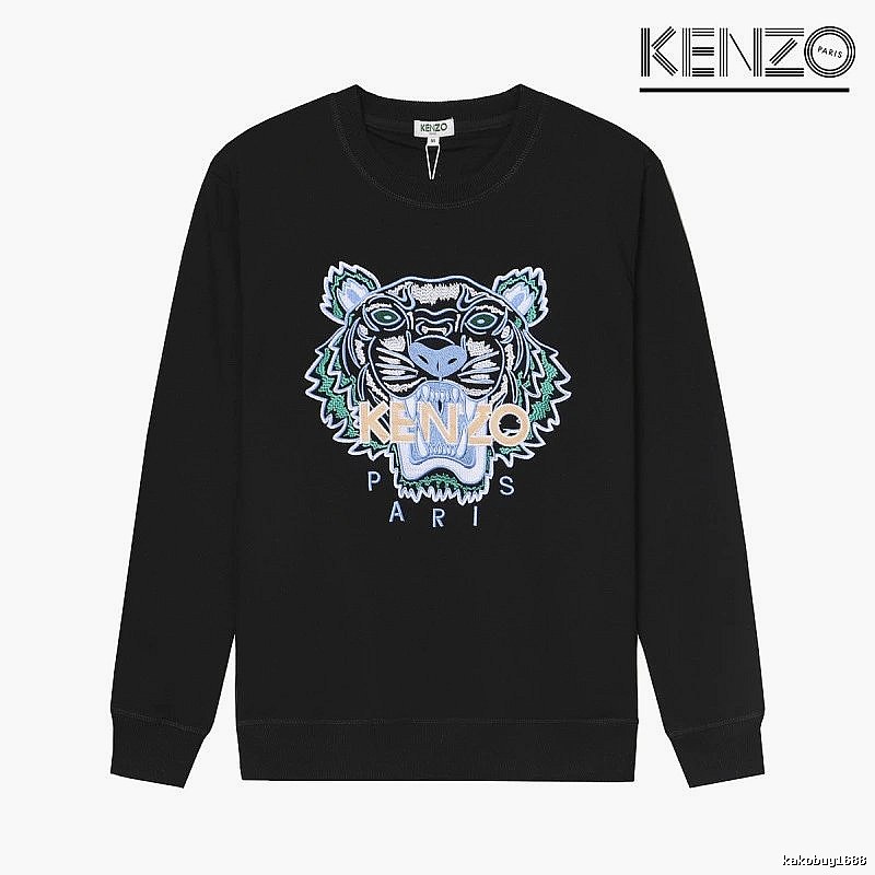 Kenzo Style Kc20 Tiger SweatShirt Visual Accent Graphic