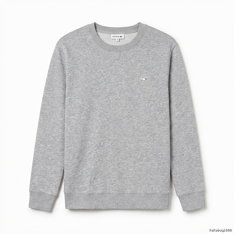 Lacoste basic simple grey sweatshirt