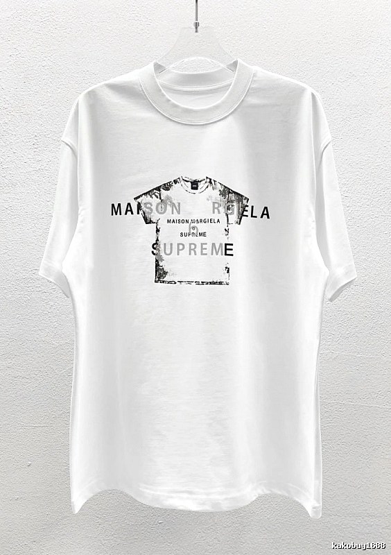 Maison Margiela Co-branded Street Style White T-shirt
