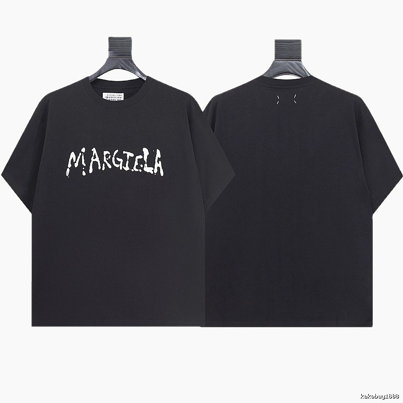 Maison Margiela Graffiti High Street Black Short-sleeve T-shirt