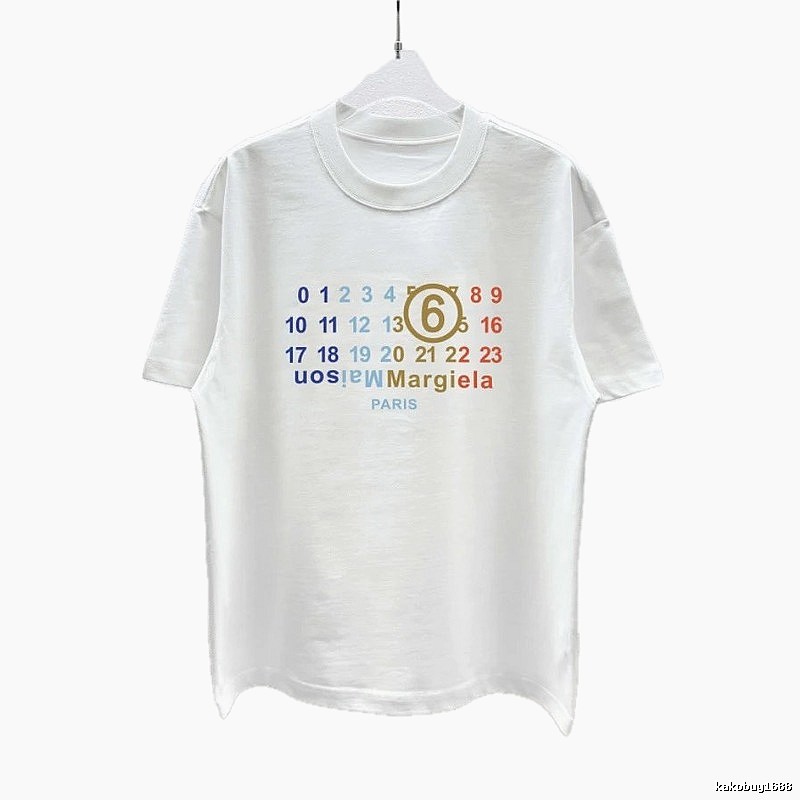 Maison Margiela MM6 Casual Style White T-Shirt