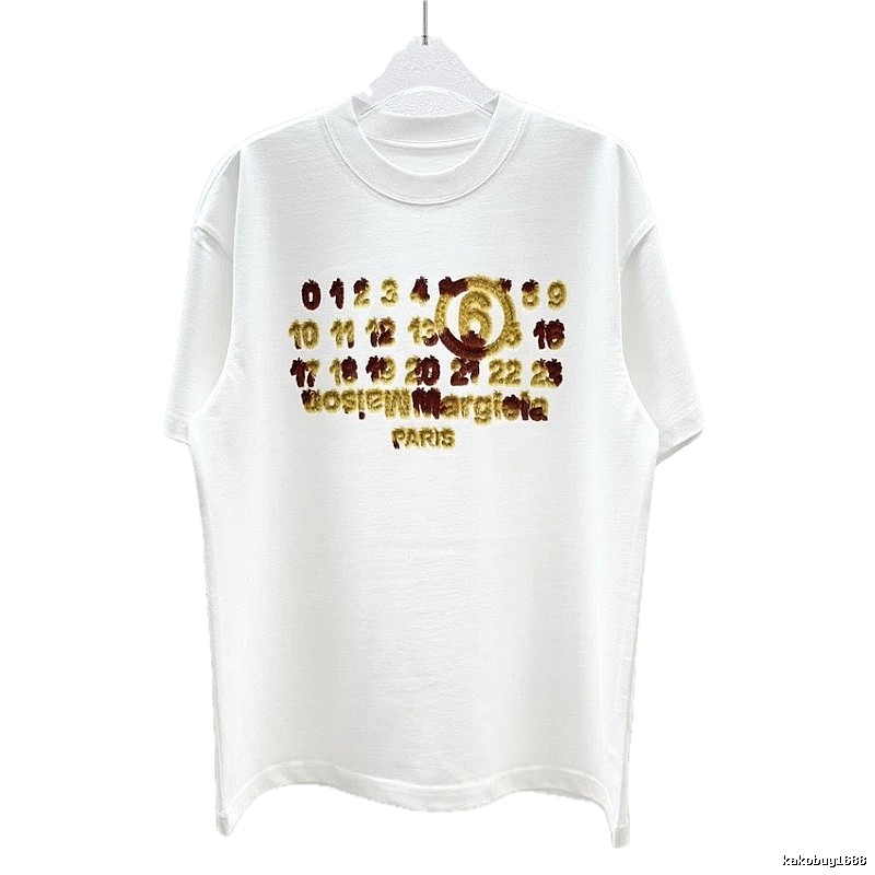 Maison Margiela Number Series High-Street White T-Shirt
