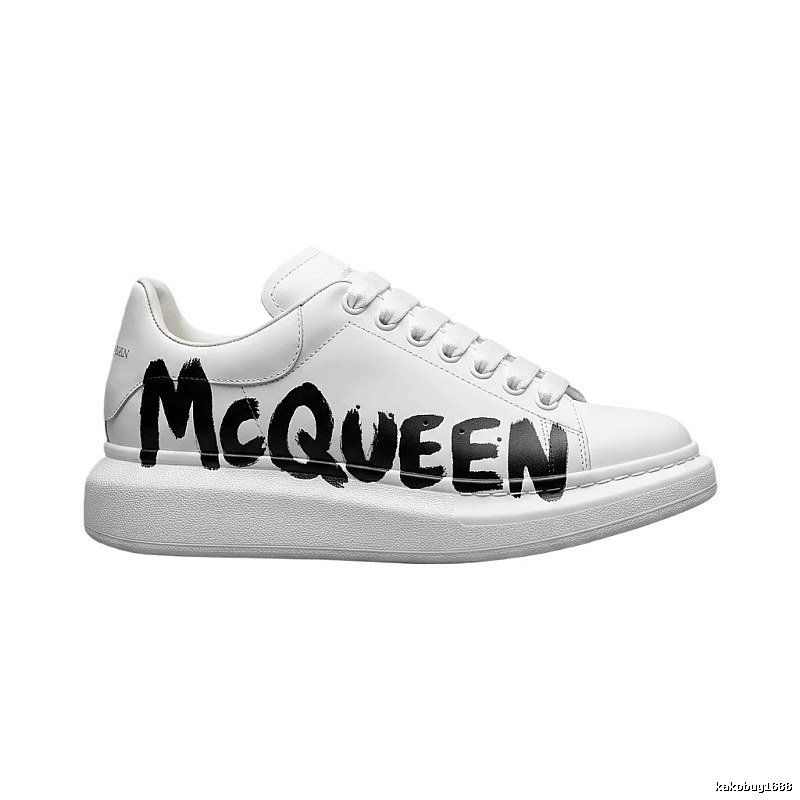 McQueen - printed casual - style white shoes