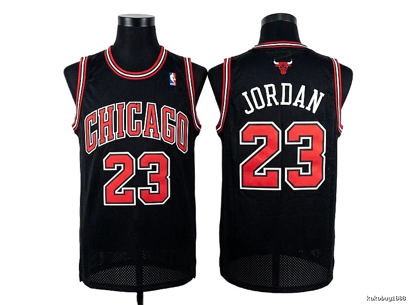 Michael Jordan Jordan-style black jersey