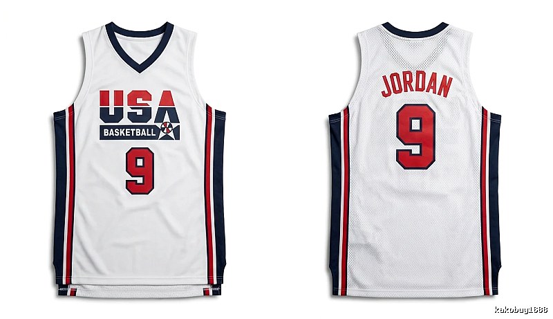Michael Jordan retro-style white jersey