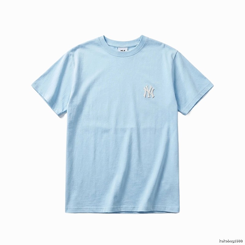 MLB Classic Simple Style Light Blue T-shirt