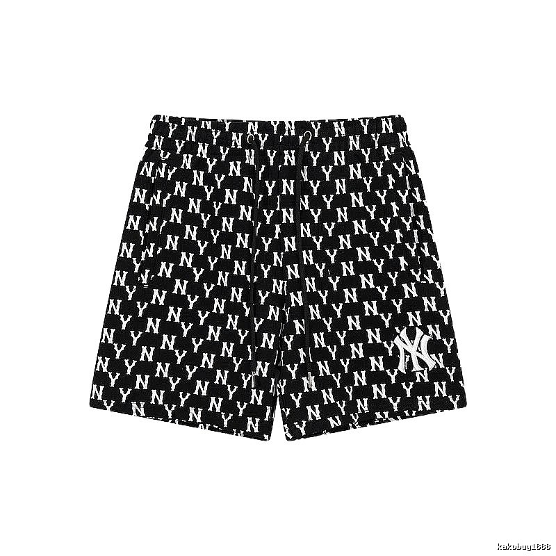 MLB full - print style black shorts