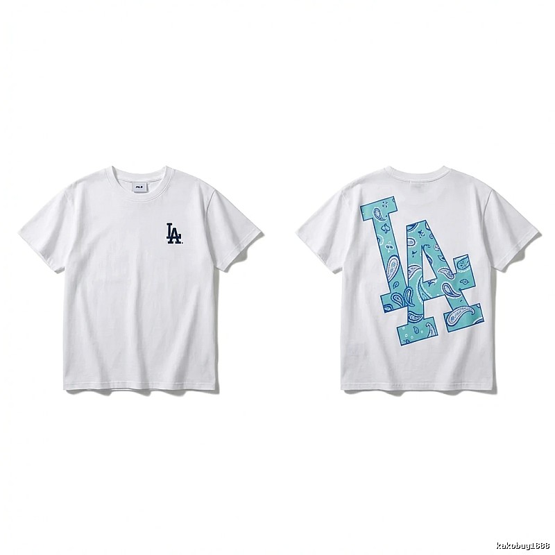 MLB LA Paisley White T-shirt